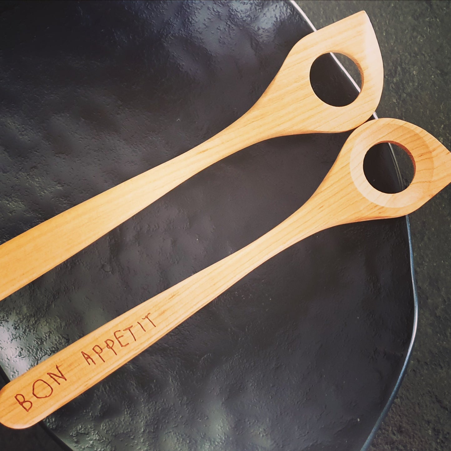 5 Wooden Spatula "Choose your word"