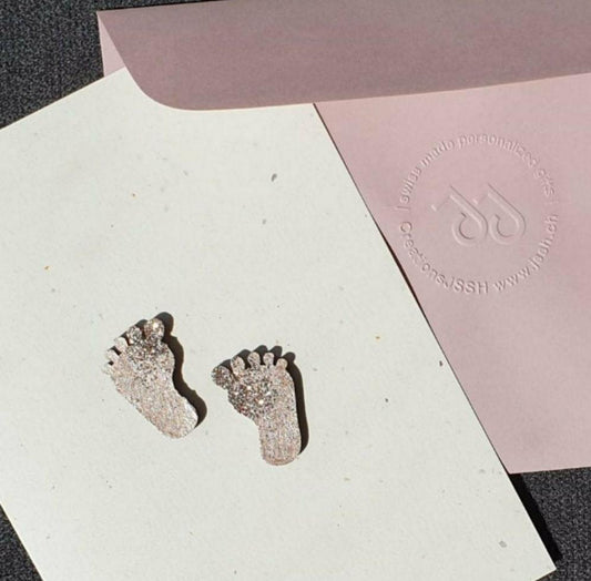 Wishcard "Baby feet"