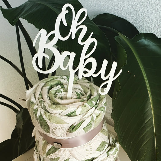 Cake Topper to welcome baby